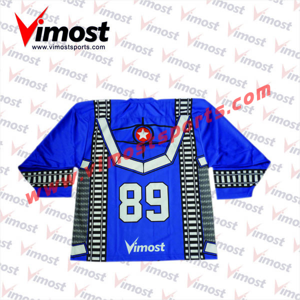 OEM Service Custom Plus Size Team Hockey Jersey Sublimation Black Plain Hockey Jersey