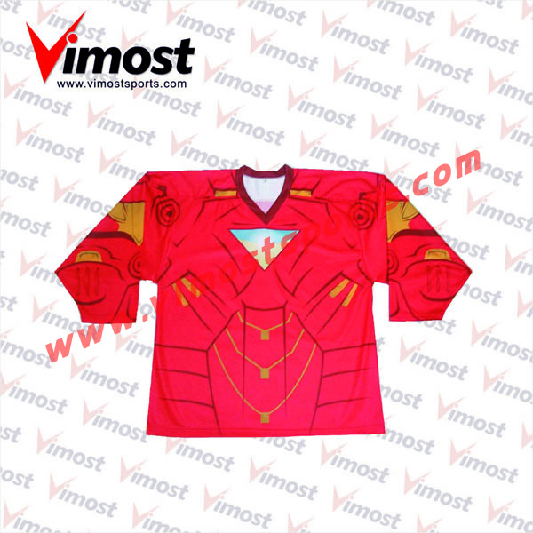 Custom Lace Up Ice Hockey Jersey Sublimation Grey Team Hockey Jersey