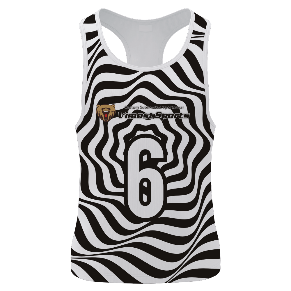 Vimost Men's Sublimation Running Vest Athletic Vest