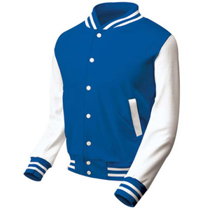High Quality Men College Fleece Baseball Jacket Custom Baseball Bomber Letterman Varsity Jacket