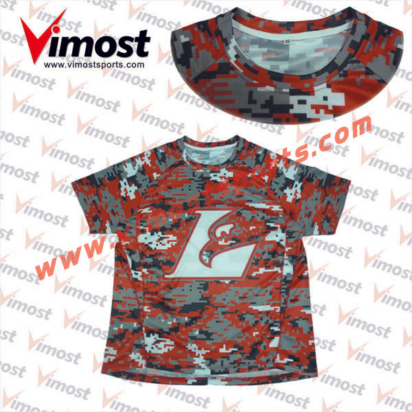 2023 Vimost Fashion Custom Sublimation Lacrosse Shooter Shirt