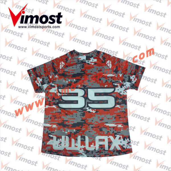 2023 Vimost Fashion Custom Sublimation Lacrosse Shooter Shirt