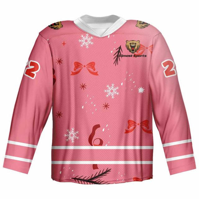 Custom Man's Sublimated Hot Sale Wholesale Price Ice Hockey Shirts