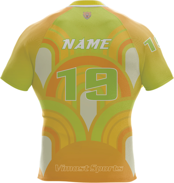  OEM Printing Polyester Club Rugby Wear Custom Design Rugby Kit Full Printing League Sports Jersey