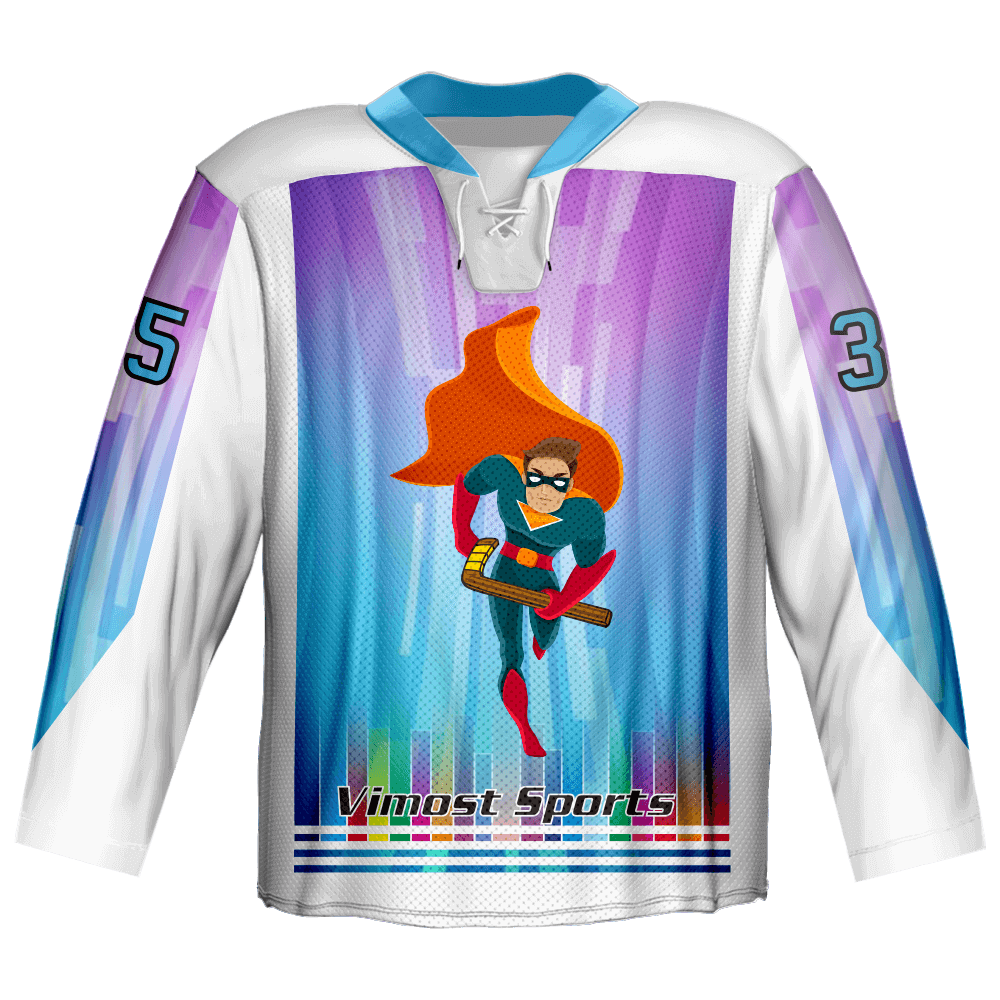 2022 Fully Sublimation Custom 100% Polyester Ice Hockey Jersey From Best Supplier