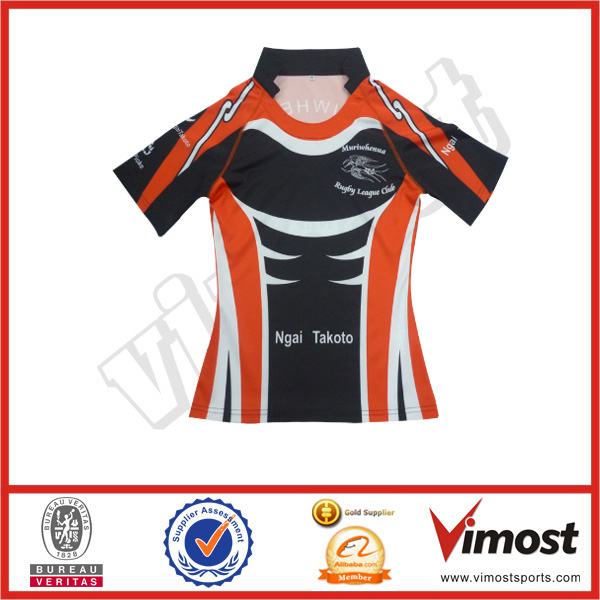 Custom Full Sublimated High Quality Colorful Ruby Shirts/ Low Price Rugby Jerseys