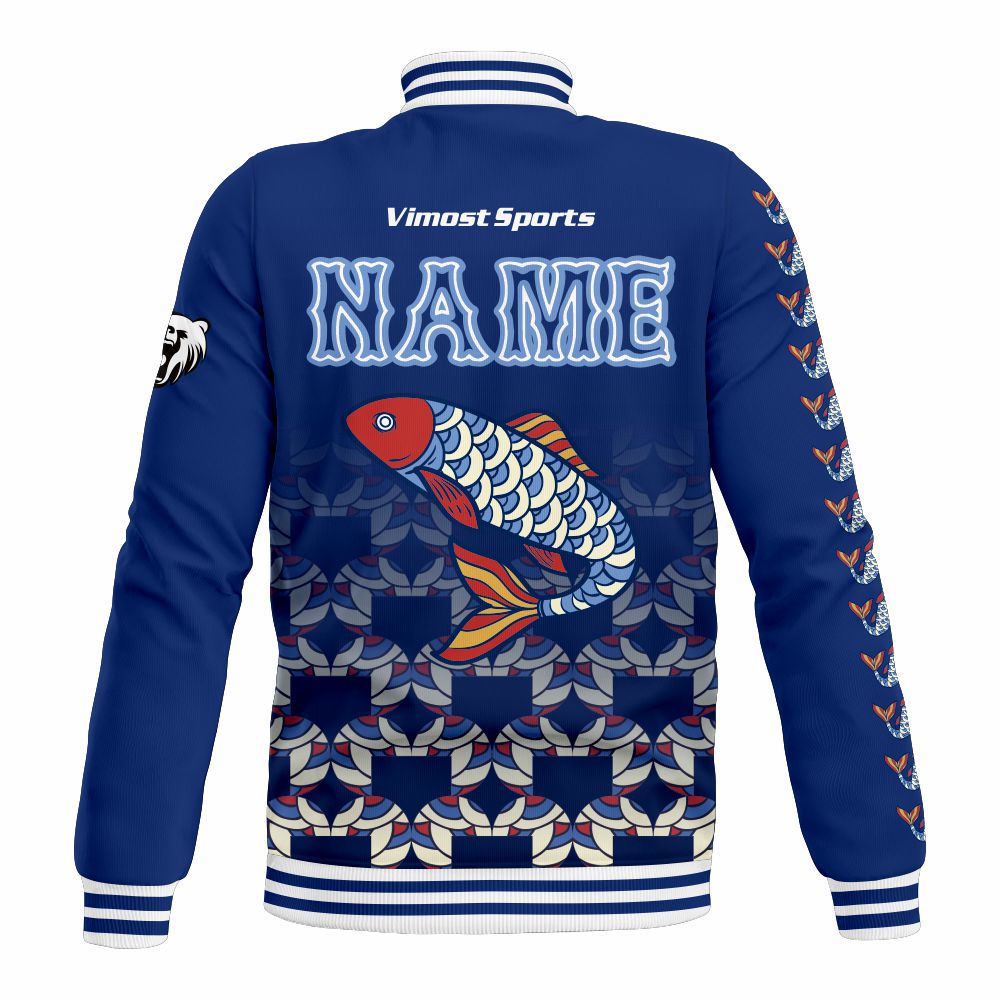 Custom Baseball Jacket Fashion Design Sublimation Your Special Design Baseball Wear 