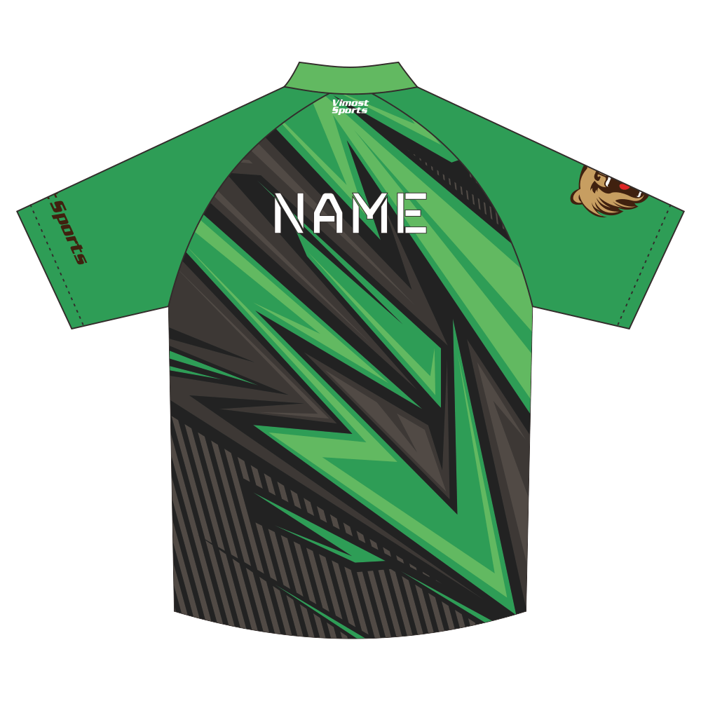 2023 Custom Cycling Jersey with Green And Black Colors