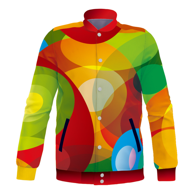 High Quality Men College Fleece Baseball Jacket Custom Baseball Bomber Letterman Varsity Jacket