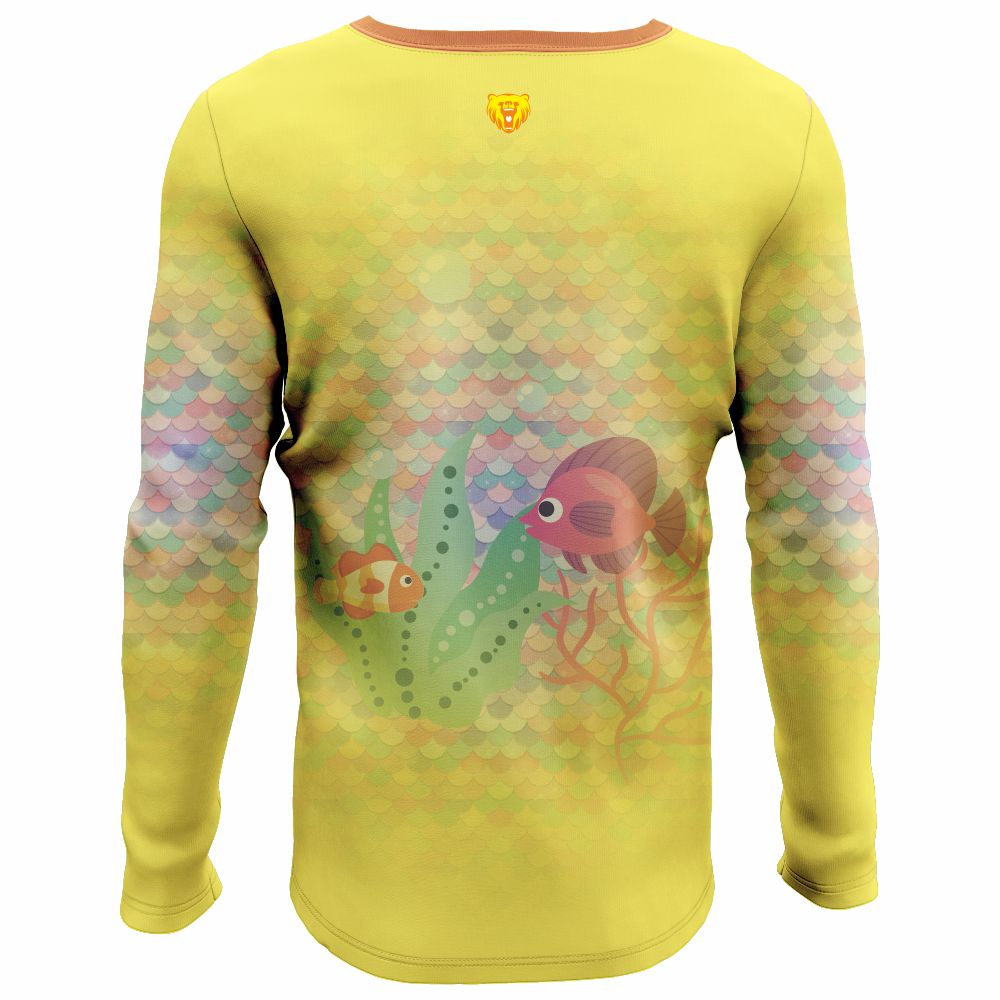 Cooldry Custom Sublimated Fishing Shirts with Round Neck
