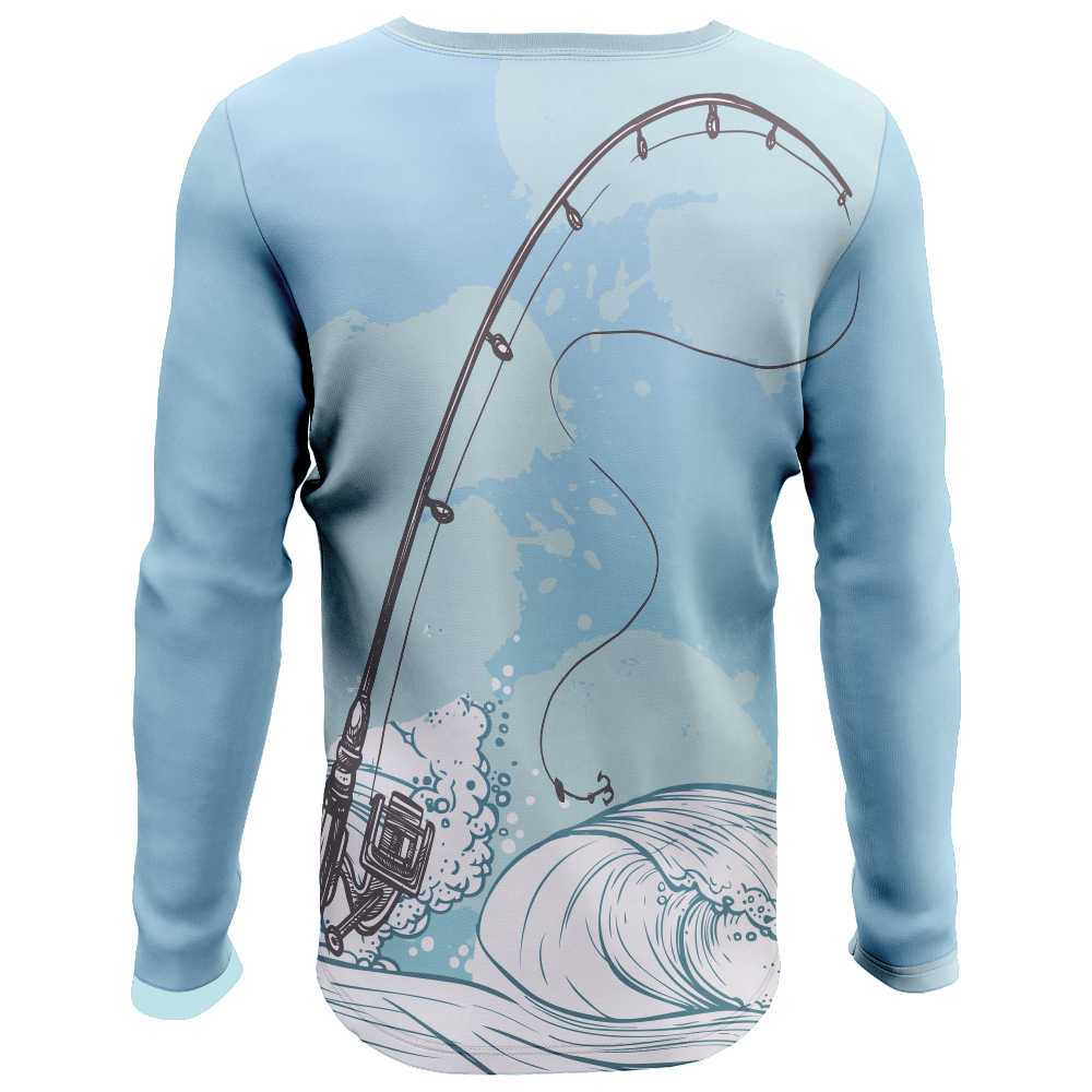 New Fashionable Full Sublimated Fishing Shirts with Full Customization