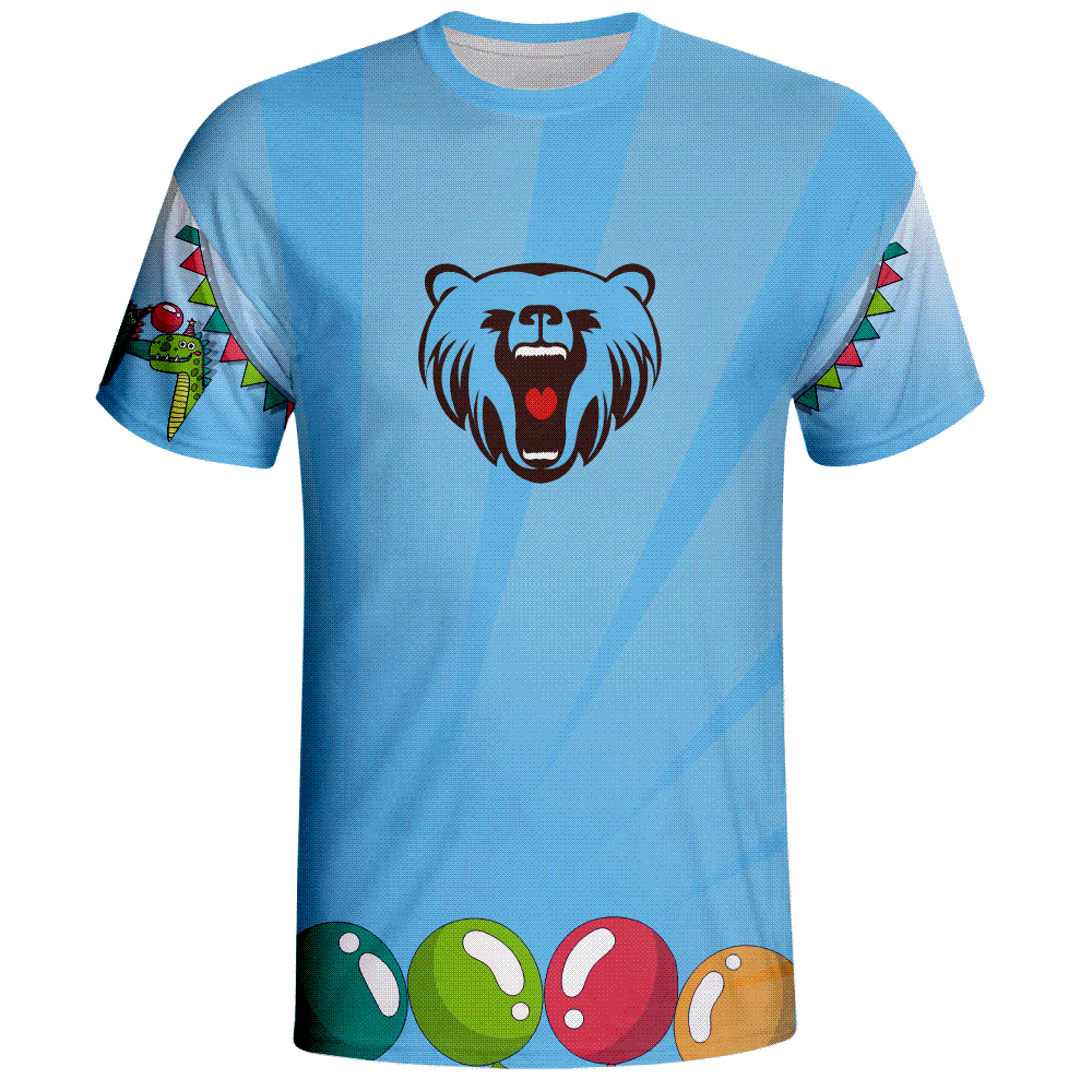 Team Wear Custom Sublimated Man’s Street Tee Cool Print