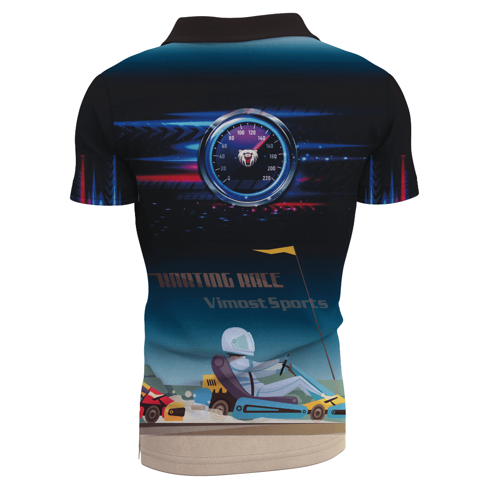 Full Buttons or 1/4 Buttons Polo Shirts by 100% Polyester Material