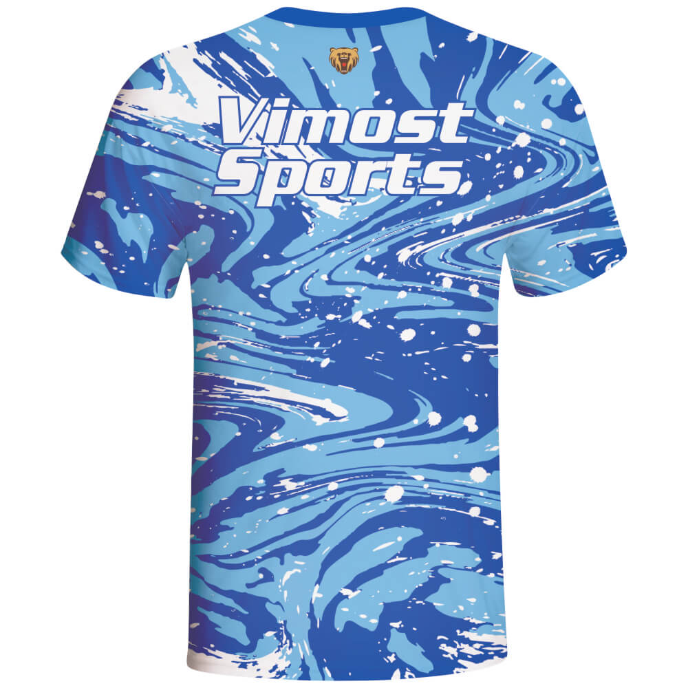 Club Custom Sublimated Man’s Street Tee Abstract Print