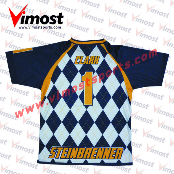 2023 Vimost Fashion Custom Sublimation Lacrosse Shooter Shirt