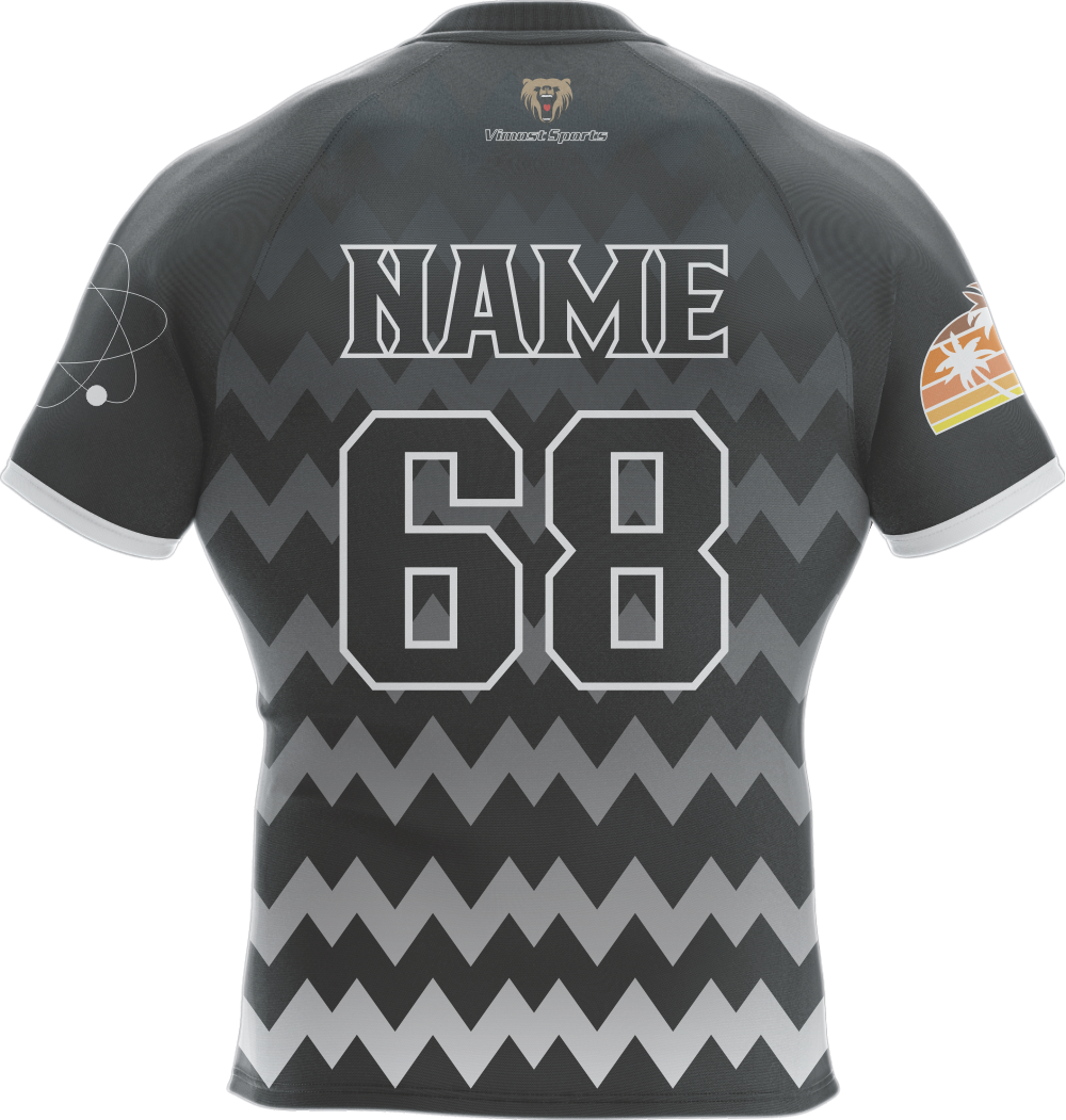 Wholesale Custom Design Rugby Wear Sublimation Polyester Rugby Kit Bulk Rugby jersey