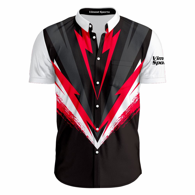 Custom Wholesale Fashion New Style Full Buttons Polo Shirts 