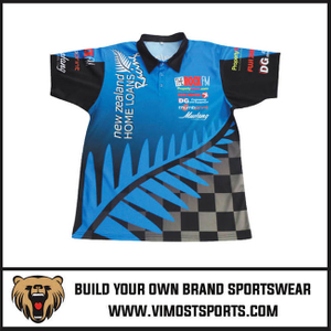 Custom Team Cricket Polo Shirts Sublimation Short Sleeves Cricket Shirts