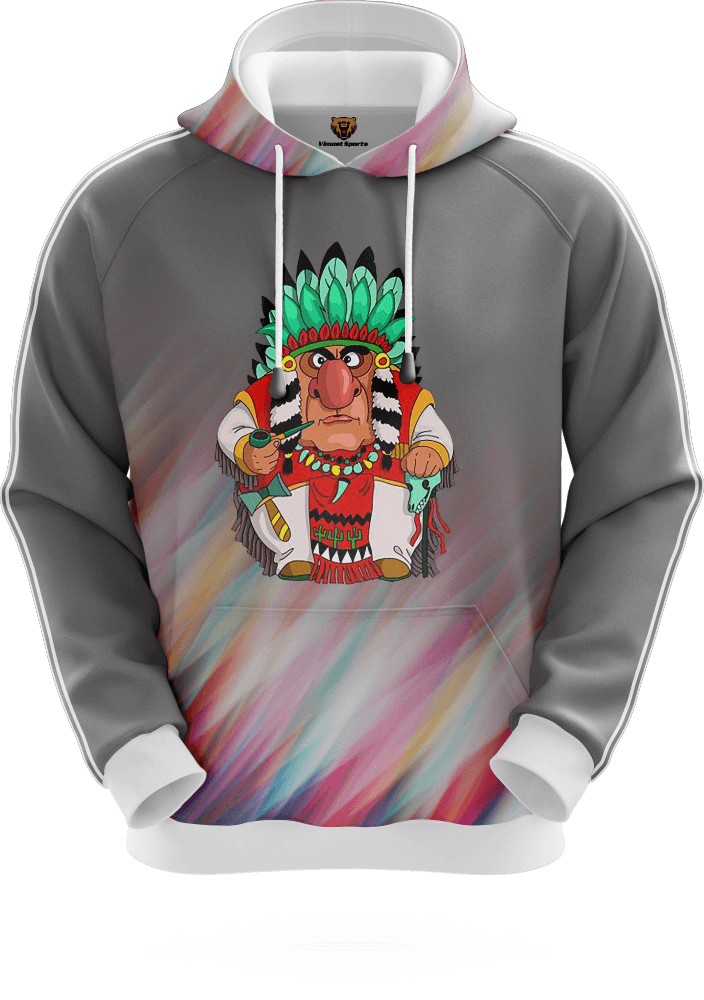 Sublimated Adults Hoodies with 100%polyester