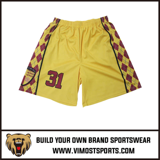 Custom Men's Sublimation Lacrosse Short