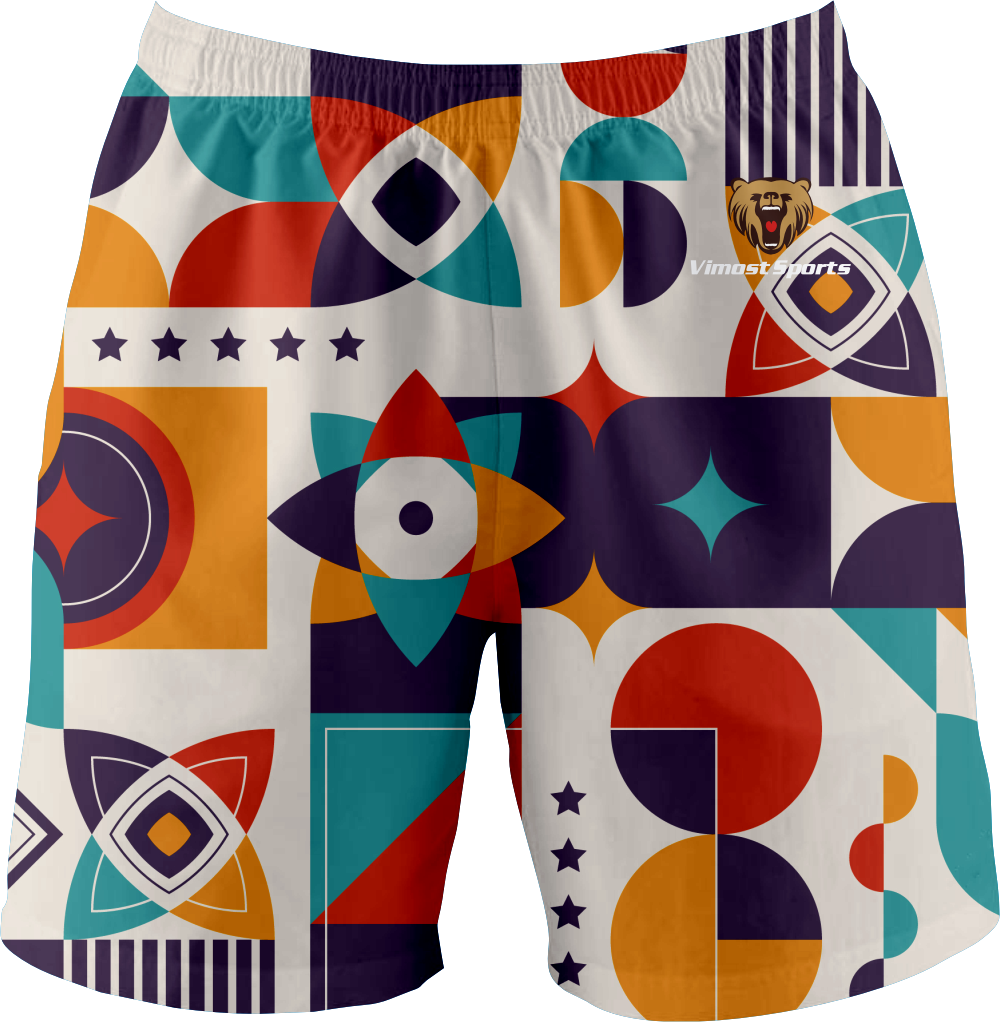 Custom Basketball Short Sublimation Pattern Unique Design Mesh Fashion Basketball Short
