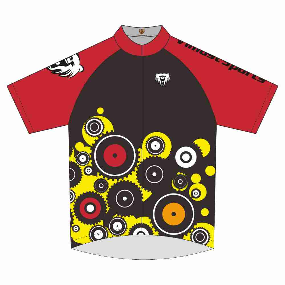 Wholesale Cycling Jersey Men Oem Short Sleeve Summer Bike Apparel Custom Bicycle Shirt Bike Popular Sports