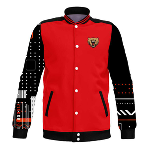 Full Buttons Baseball Jacket with No Limit To Size And Colors