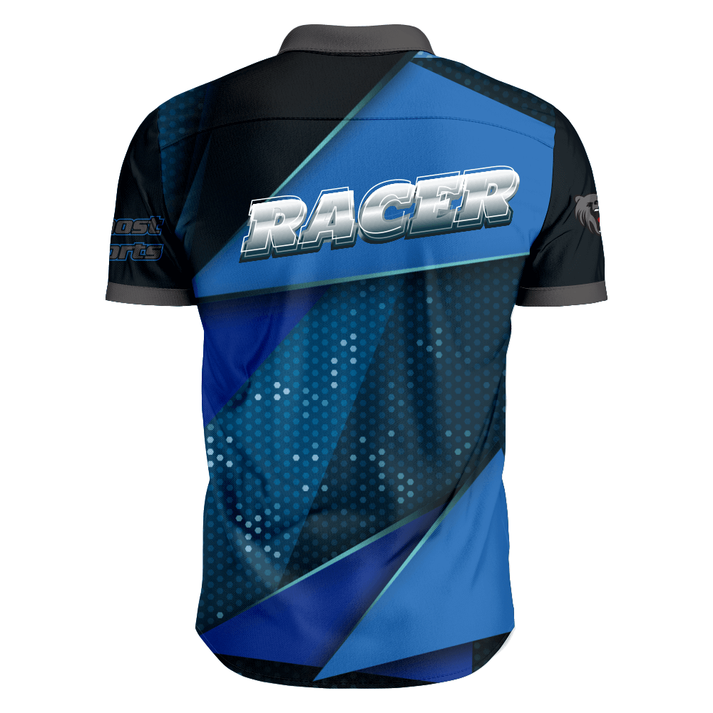High Quality Custom Sublimated Racing Shirts with Classic Fashionable Design