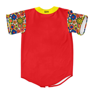Club Custom Sublimated Man’s Baseball Jersey Freestyle Print