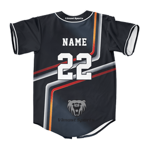 Colorful Clubs Custom Men’s Workout Baseball Jersey