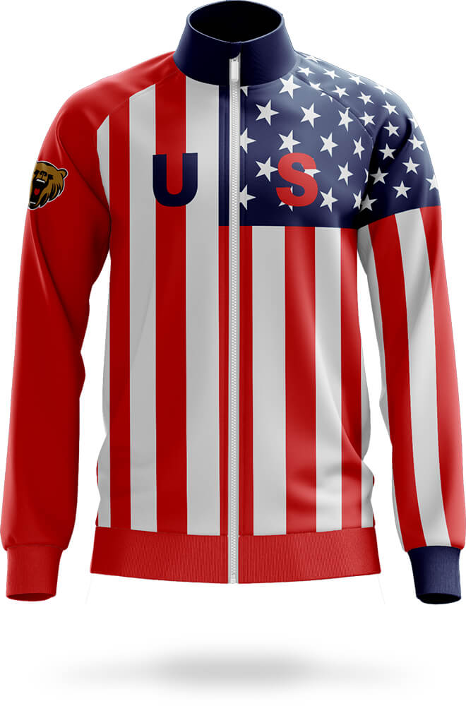 Club Custom Sublimated Man’s Active Jacket Freestyle Print