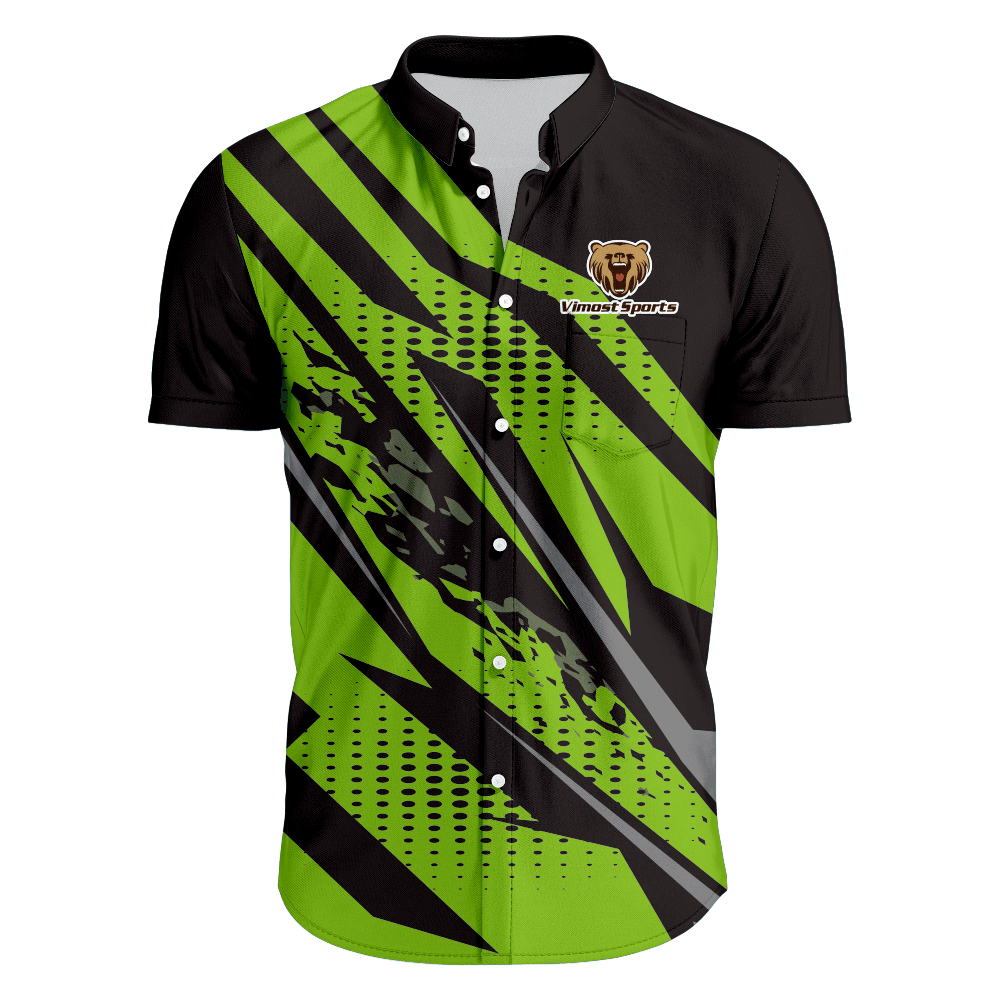 High Quality Pit Crew Shirts Sublimation Printing Racing Motorcycle Racing Shirts