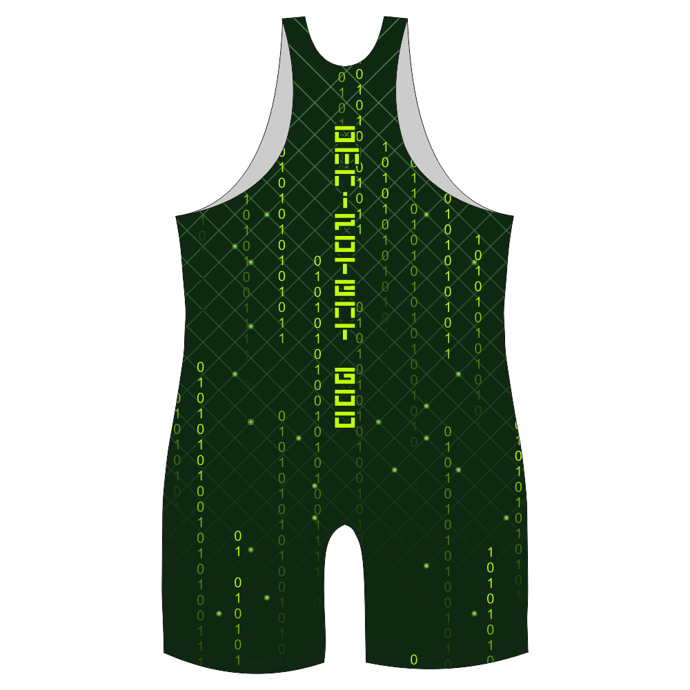 Design Your Own Custom Sublimation Wrestling Singlet For Men