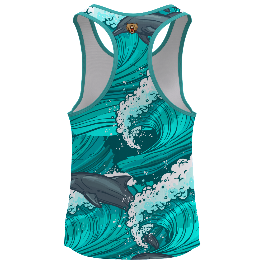 Club Custom Sublimated Woman’s Vest Freestyle Print