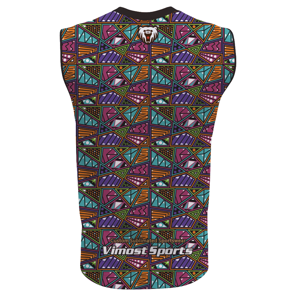 Vimost Full Custom Sleeveless T-shirt with Micro Mesh Fabric