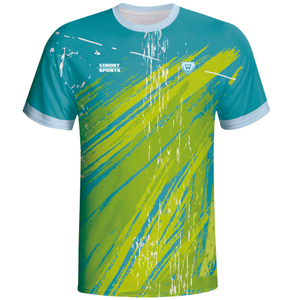 Full Sublimated Gaming Shirts Round neck or V neck from Chinese Factory