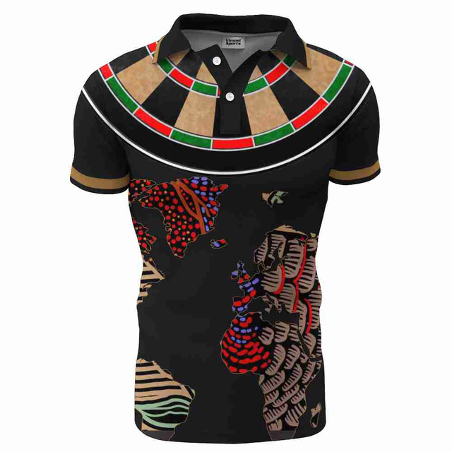 Club Custom Sublimated Man’s Polo Jersey New Print