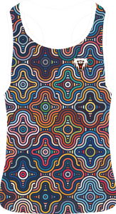 Vimost Full Sublimated Custom Singlets with Polyester