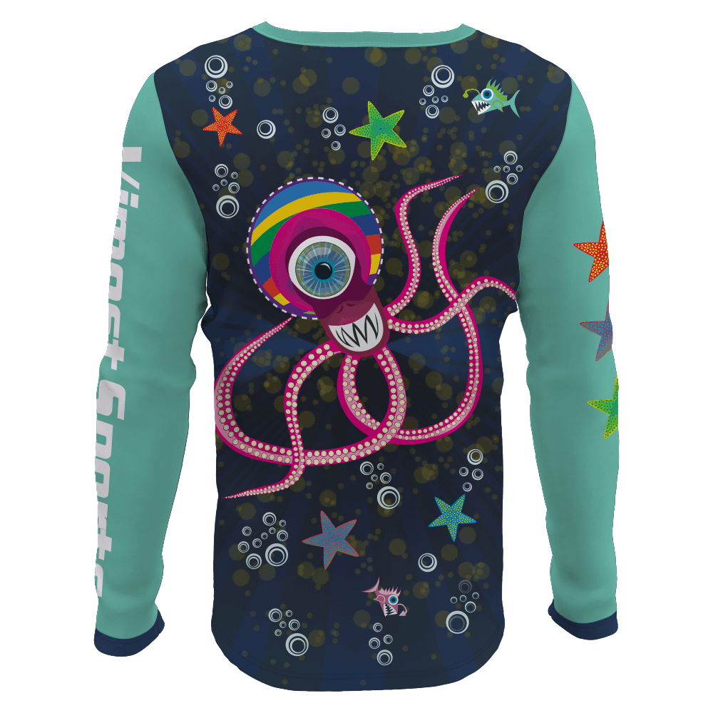 Vimost Custom Sublimated Fishing Shirts with High Quality