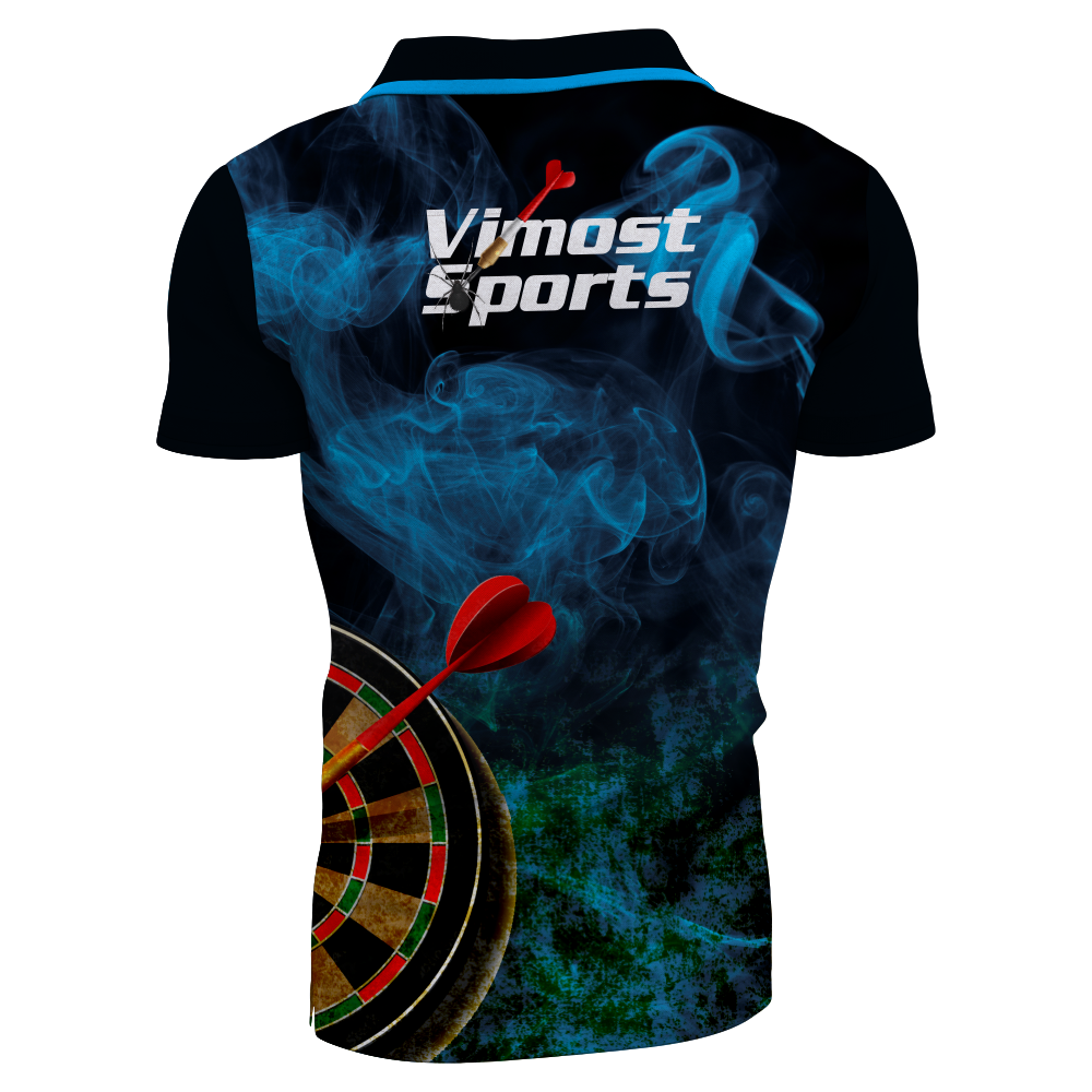 Polyester Darts Jersey Sublimation Men's Playing Darts Shirts