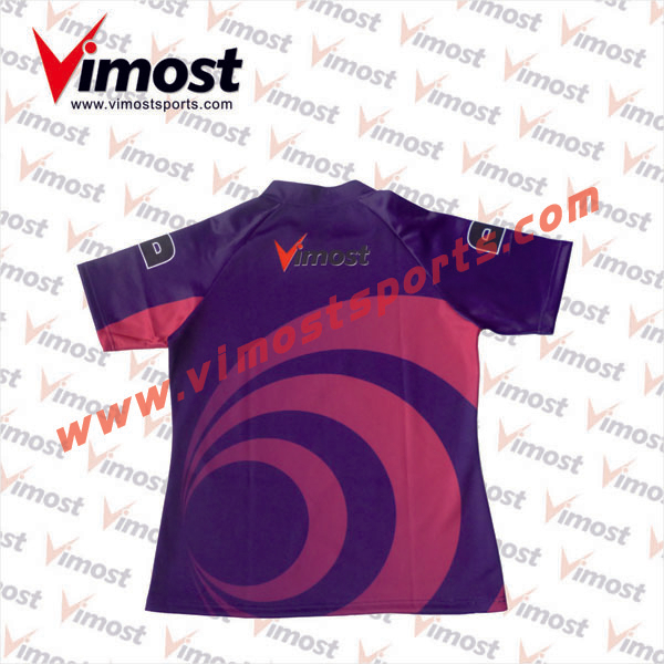 Custom Sublimated Durable Rugby Jersey Adding Your Number And Name for No Extra Charge