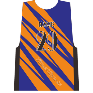 2023 Vimost Fashion Custom Sublimation Lacrosse Reversible Pinnies