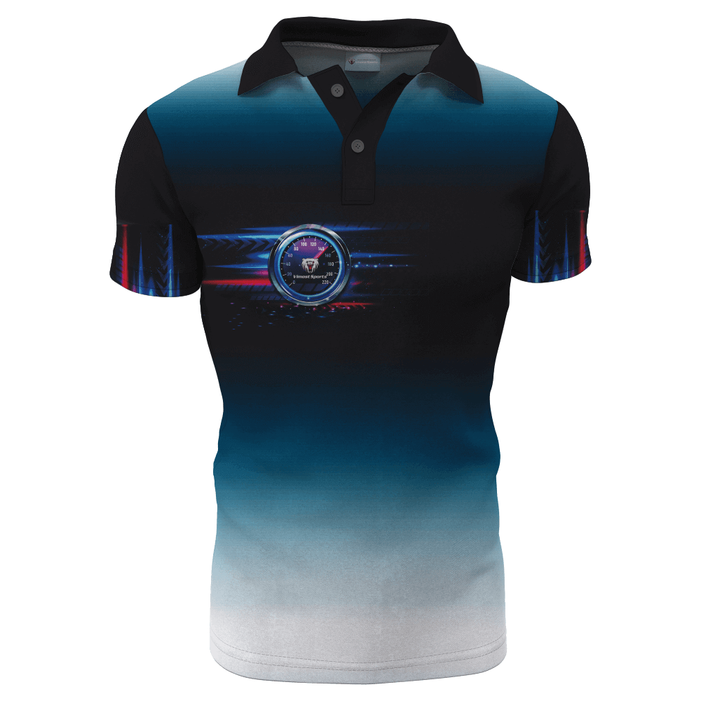 Full Buttons or 1/4 Buttons Polo Shirts by 100% Polyester Material