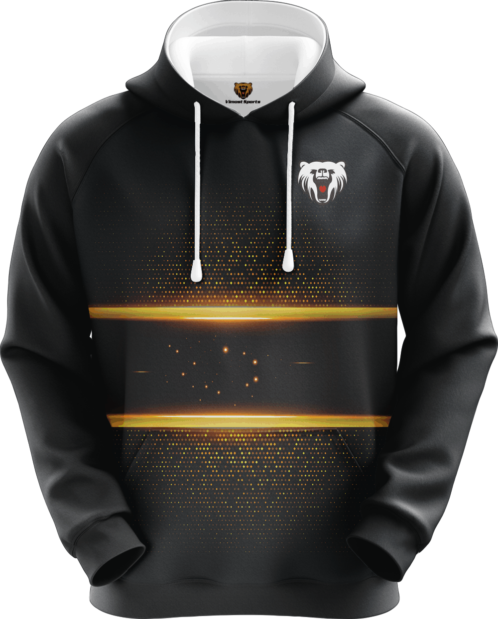 Sublimation High Quality Cool Fashion Man's Hoodies With Your Own Logos 