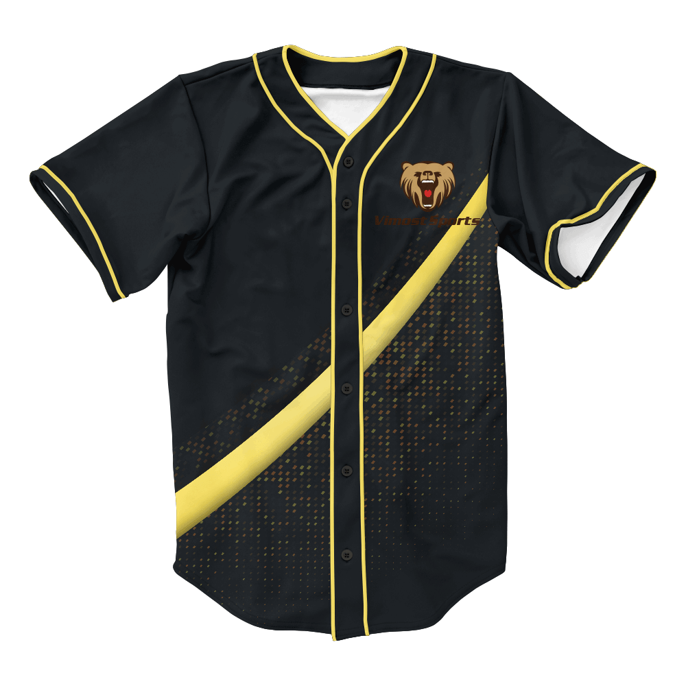 100% Polyester Custom Sublimated Baseball Jerseys of Good Quality