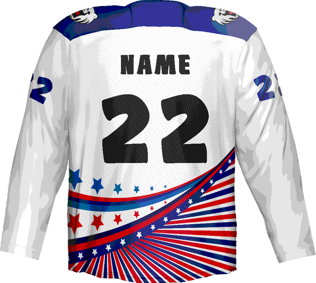 Sublimated Ice Hockey Jerseys Custom Reversible Hockey Jerseys
