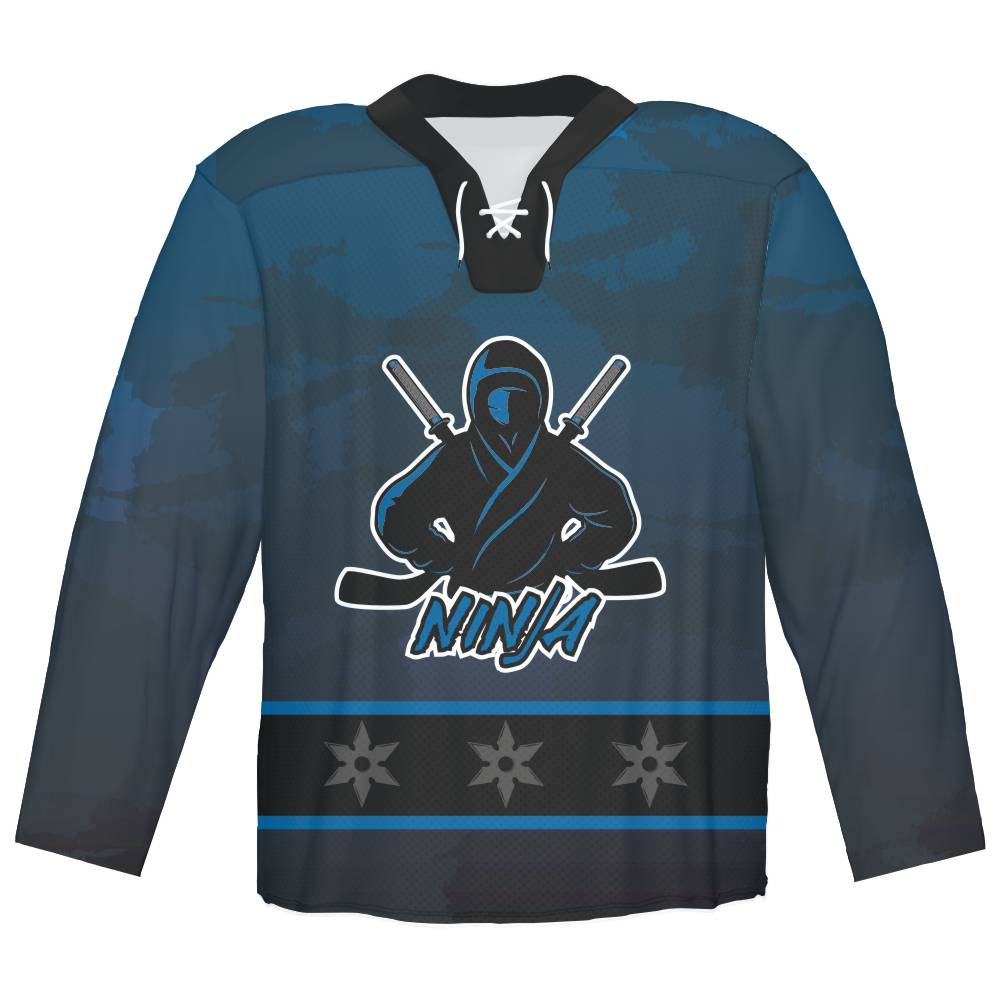 Custom Made Ice Hockey Jersey with Different Collars 