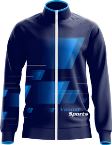 Men's Custom Sublimated Zip Up Jacket of Vimost Sports