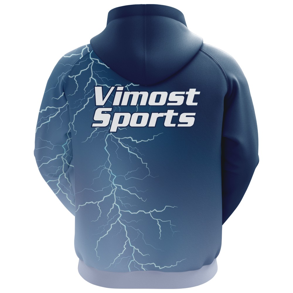 Sublimated Gaming Hoodies / Esports Hoody with Front And Back Logos 