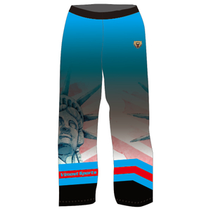 Vimost Sublimated Ice Hockey Pants in Blue with Your team logo 
